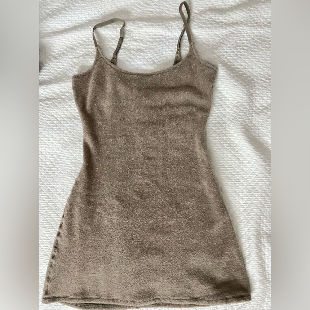 Skims Terry Cotton Blend slip dress size small